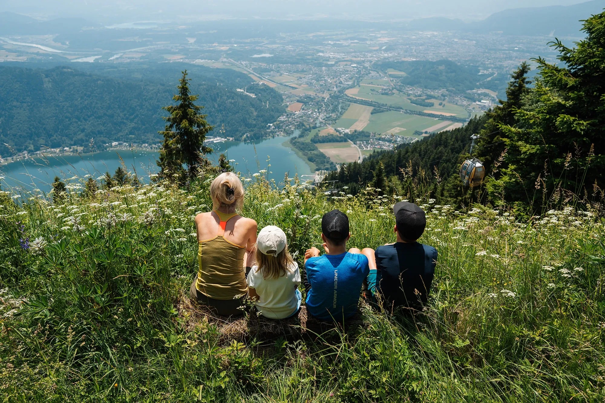 Wandern auf der Gerlitzen Alpe im Herzen Kärntens