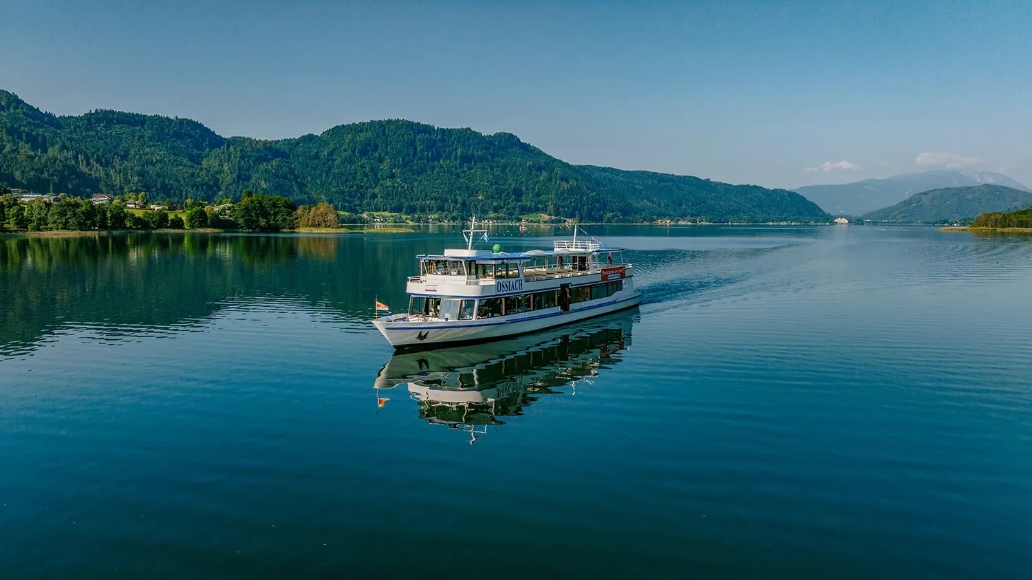 Schifffahrt am Ossiacher See 