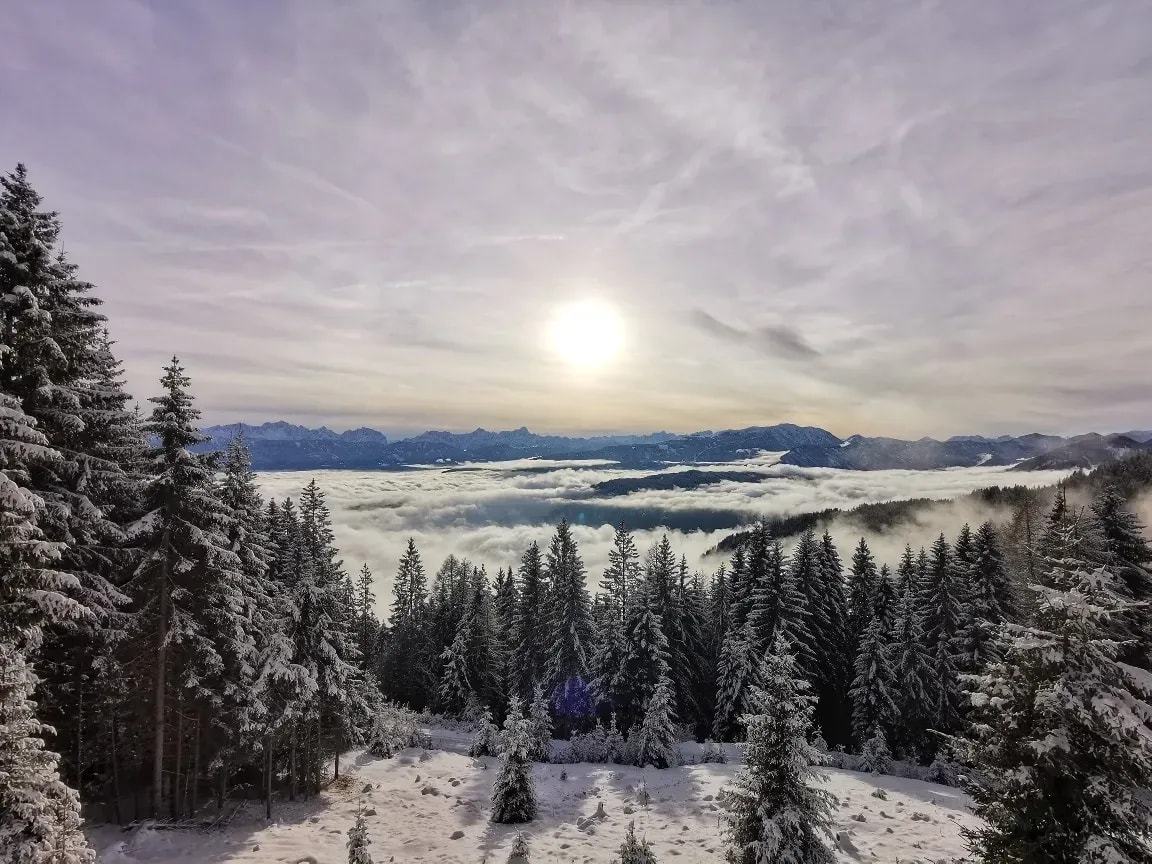 Winterwandern Steinwenderhütte - Gerlitzen Alpe
